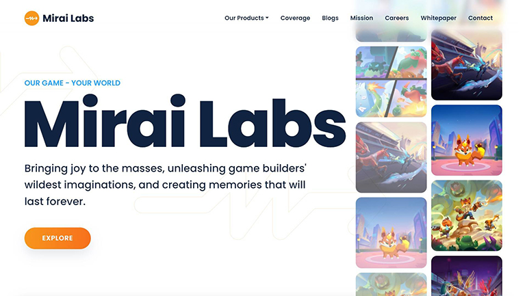 Mirai Labs game pegaxy